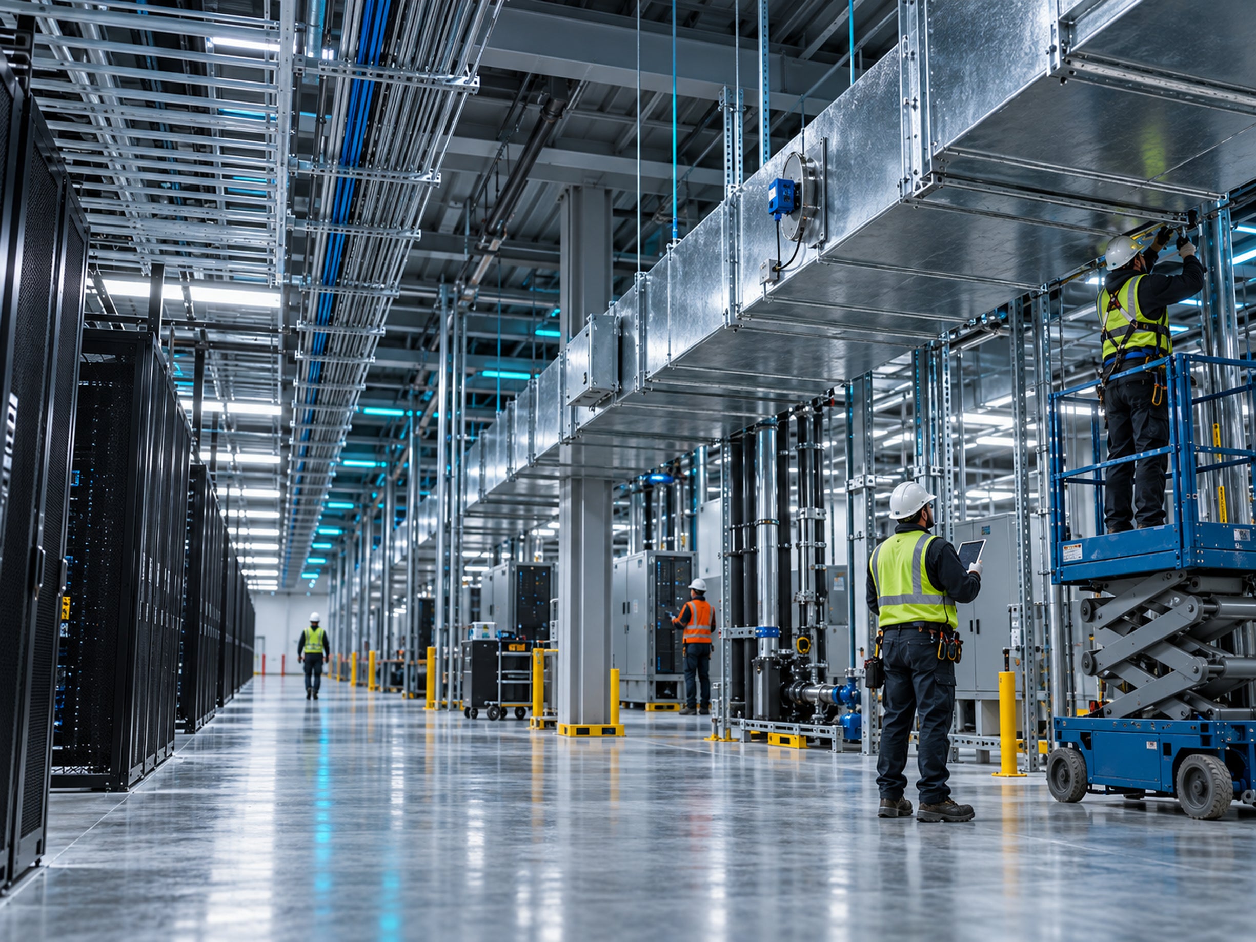 Technical installation · Support crews